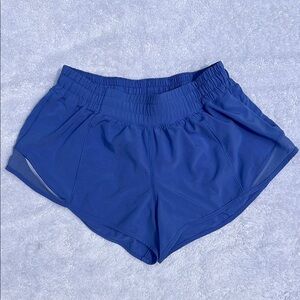 Lululemon Athletica Blue Athletic Shorts Lightweight Performance